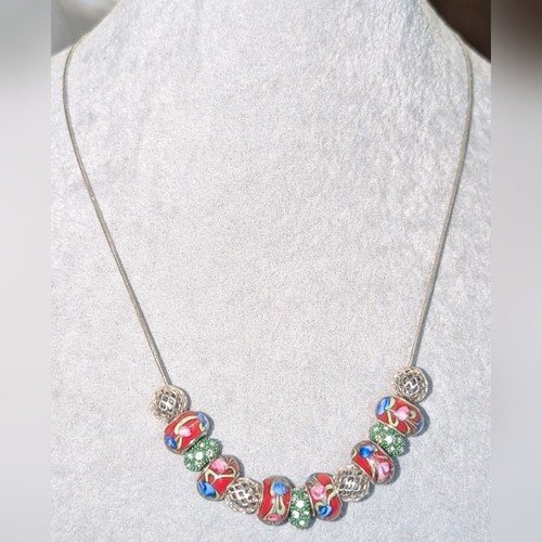 Vintage murano style - vintage, necklace
