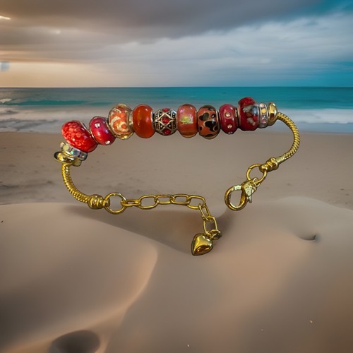 Handmade murano glass bread - glass,