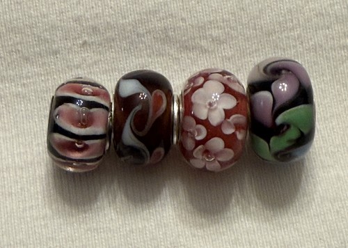 Murano glass charm beads - charm,