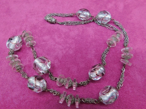 Vintage venetian murano silver - venetian,