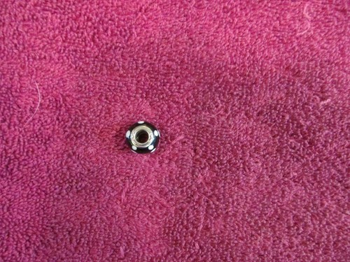 Murano round glass bead - round, charm